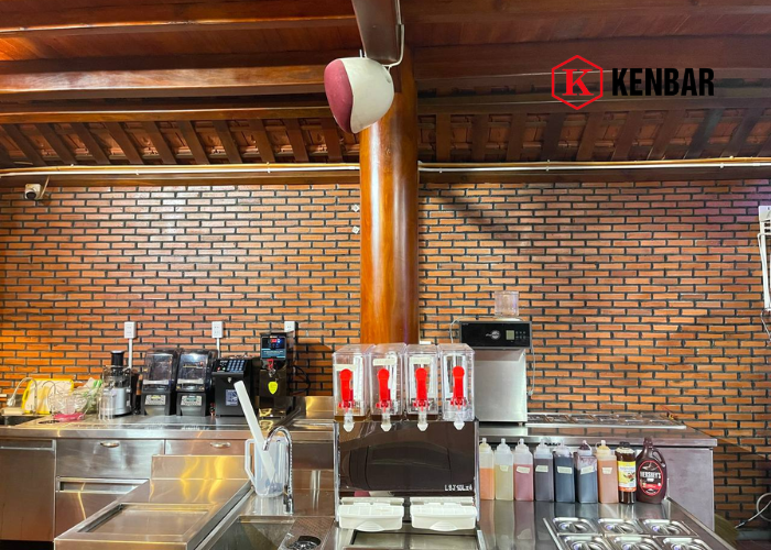 Chọn vị trí đặt quầy bar để tạo ấn tượng và thuận tiện
