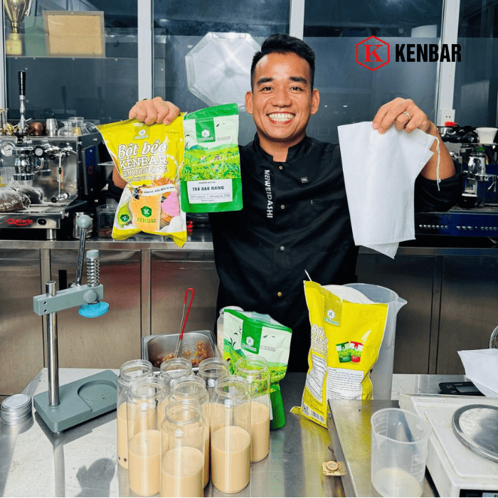 Combo Trà Gạo Rang Bột Béo Thượng Hạng 2