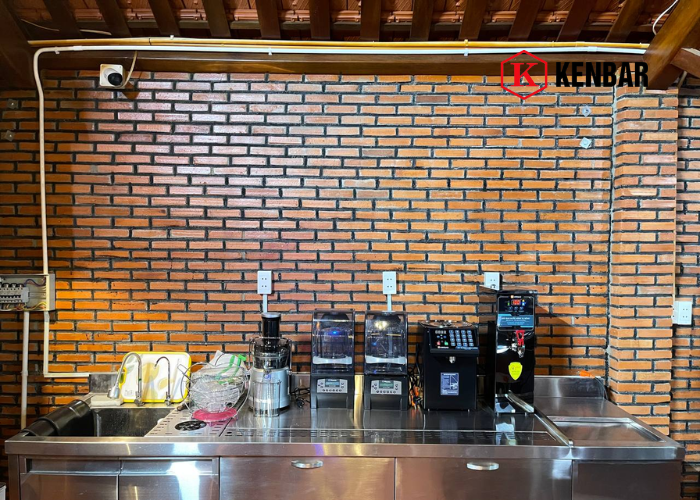 Để quầy bar luôn sẵn sàng mở rộng và nâng cấp