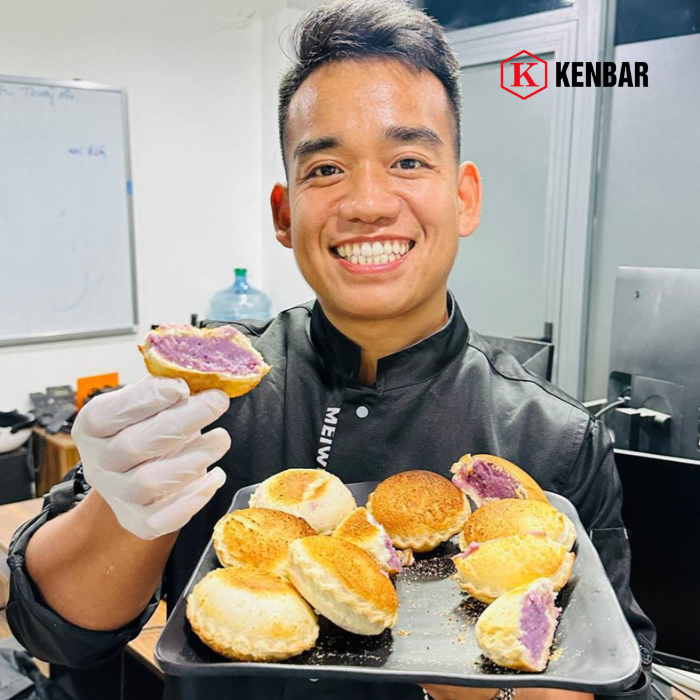 Dụng cụ làm bánh kem chiên KB02 2