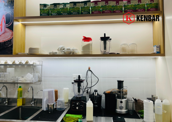 Kích thước quầy pha chế cafe bao nhiêu là hợp lý