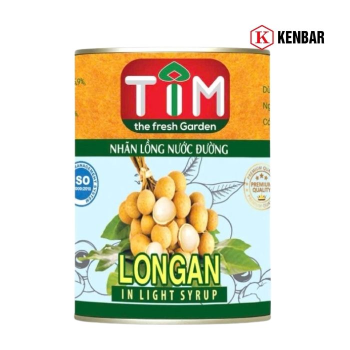 Nhãn Ngâm Đóng Lon Tim 565G 1