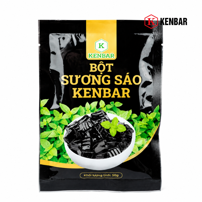 Bột Sương Sáo Đen Nguyên Chất Kenbar 50G