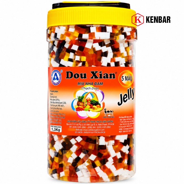 Hạt Trái Cây Cầu Vồng JELLY Hiệu DOUXIAN