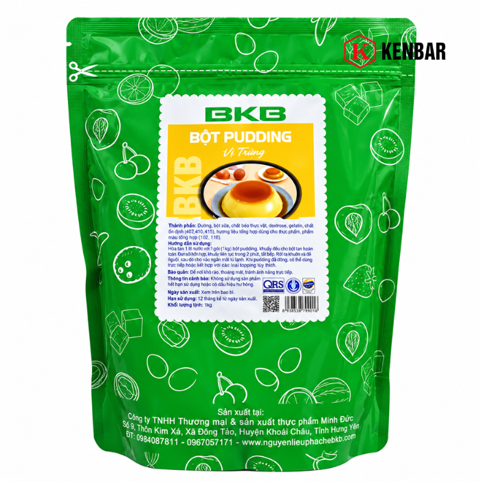 Bột Pudding Trứng BKB 1KG