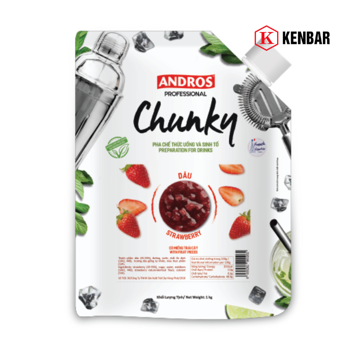 Mứt Chunky Dâu