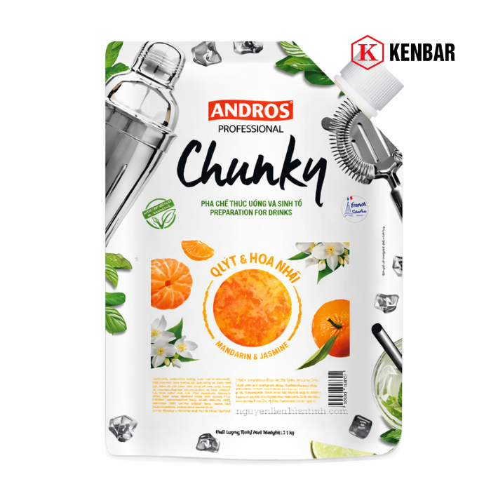 Mứt Chunky Quýt & Hoa Nhài