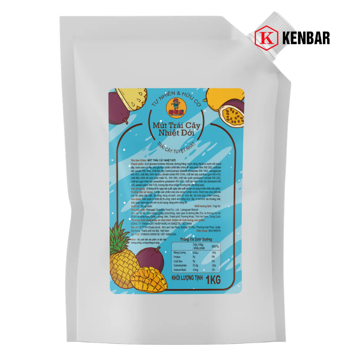Mứt Trái Cây Nhiệt Đới Lermao 1KG