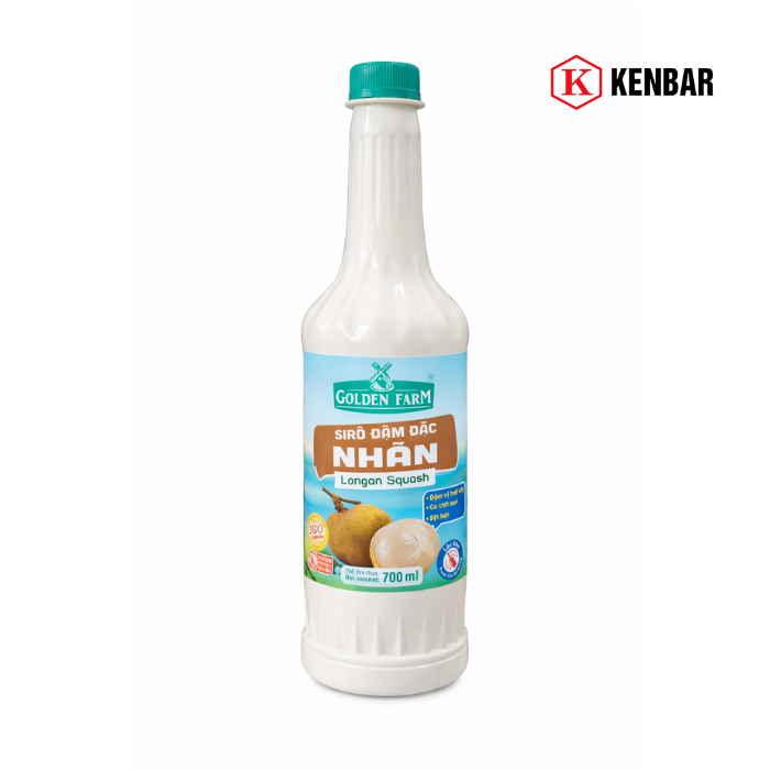 Siro Nhãn Đậm Đặc - Golden Farm 700ml