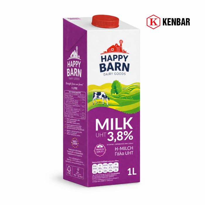 Sữa Tươi Happy Barn 3,8%