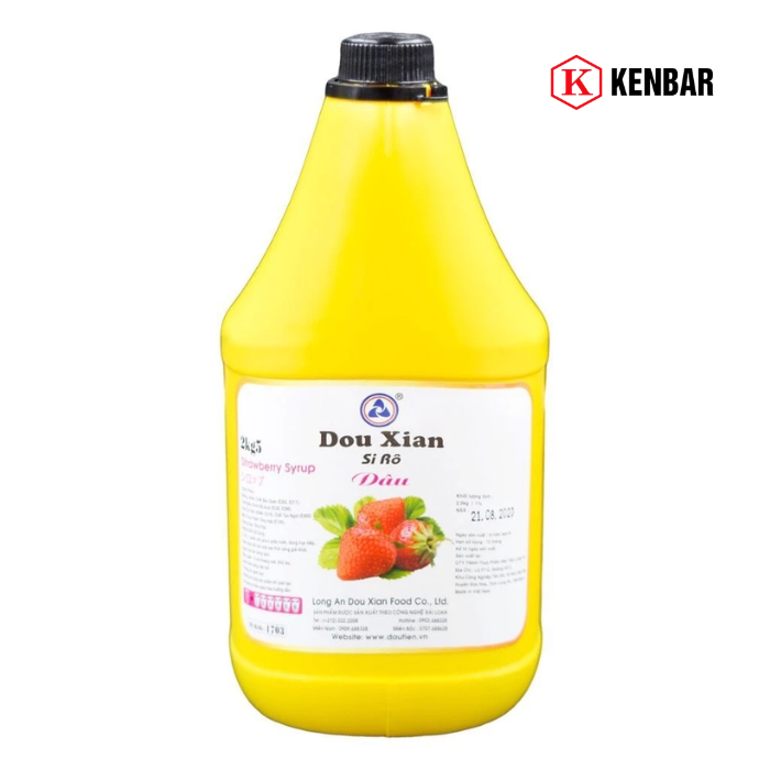 Siro Hương Dâu Douxian 2.5Kg