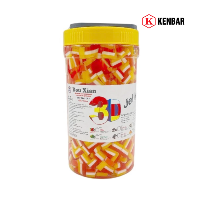 Thạch 3D Douxian Trái Cây 2.5KG