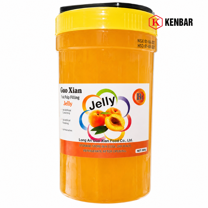 Hạt Trân Châu 3Q Konjac Jelly Đào 2.5KG Hiệu Douxian