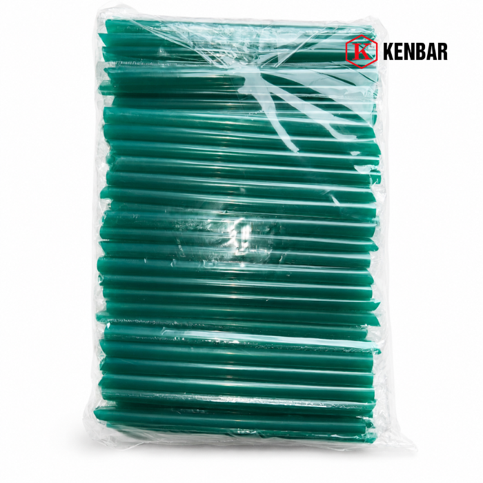 Ống Hút Xanh Bọc Màng Phi 12/500G