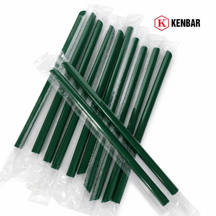 Ống Hút Xanh Bọc Màng Phi 8/500G