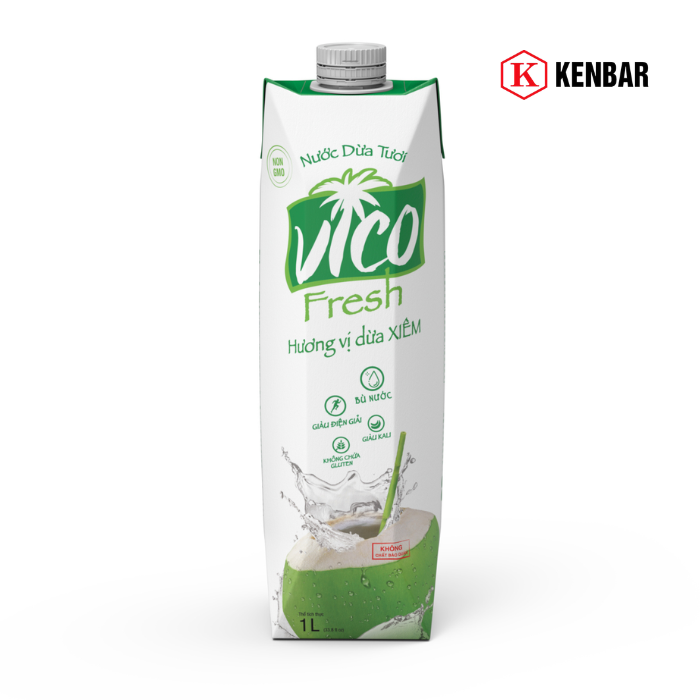 Nước Dừa Xiêm Vico Fresh 1L