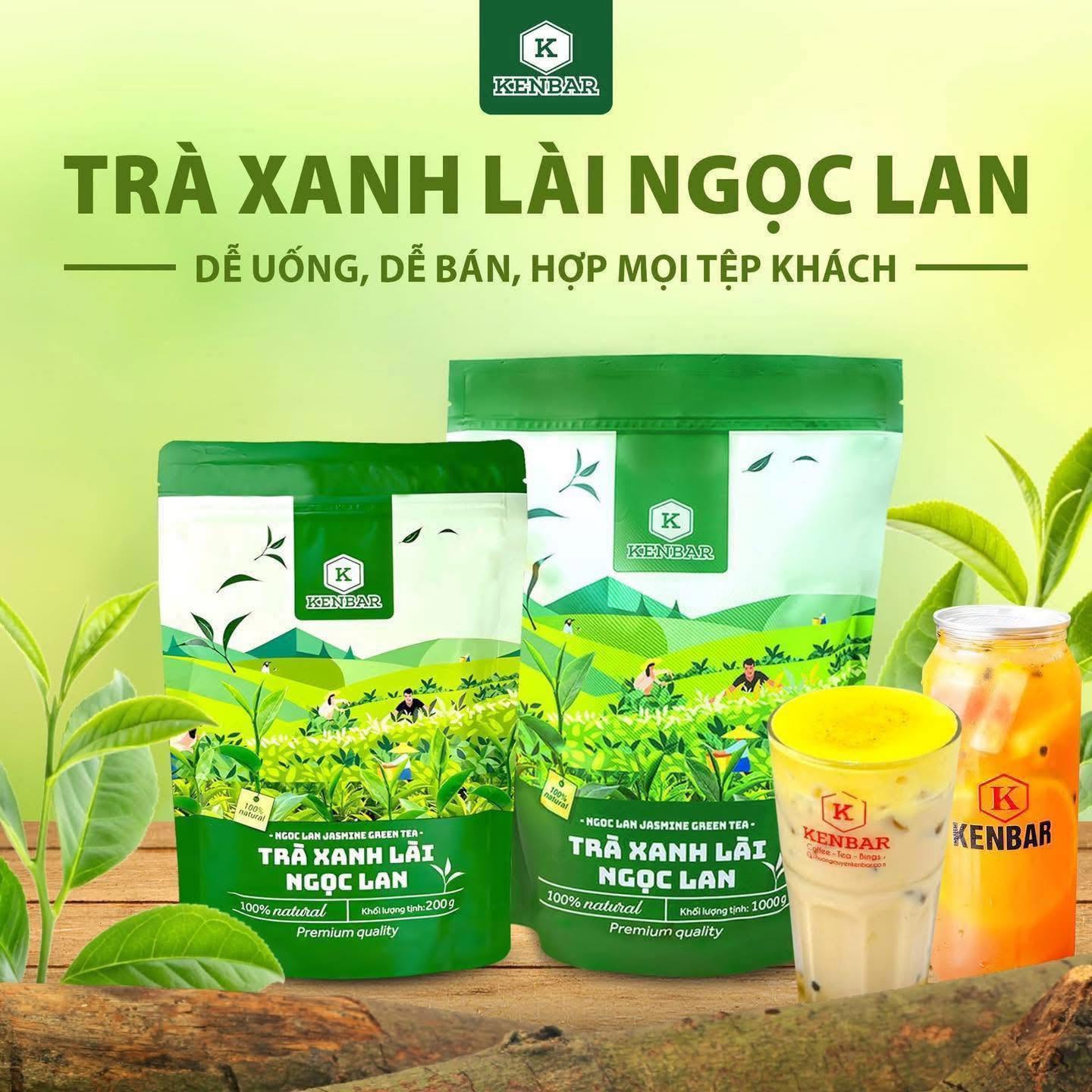 Ủ trà xanh lài Ngọc Lan