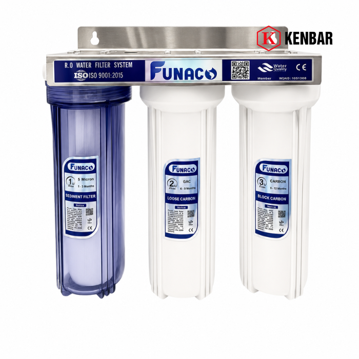 Bộ Lọc Nước 3 Cấp Funaco