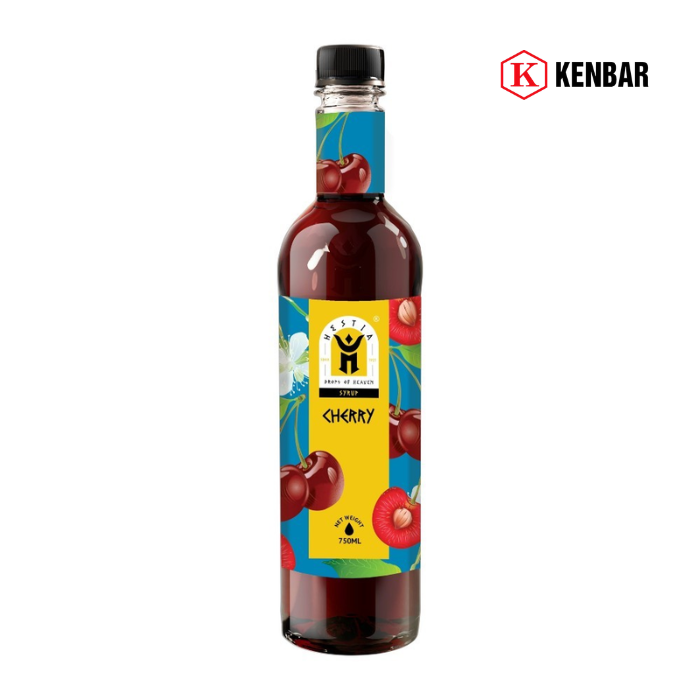 Syrup Hương Cherry 750ML Hiệu Hestia