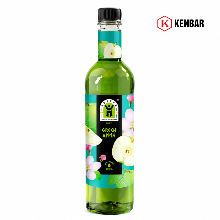 Syrup Hương Táo Xanh Hiệu Hestia 750ML