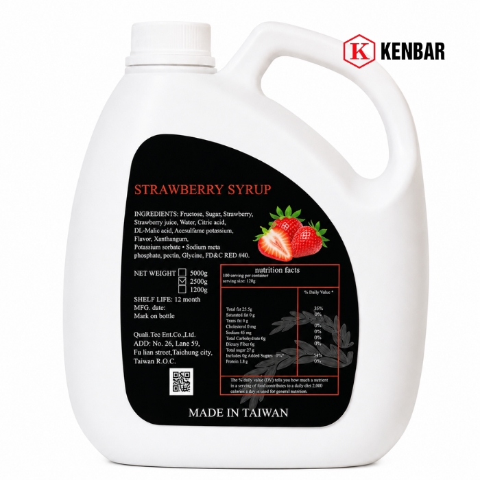 Siro Wing Dâu 2,5KG