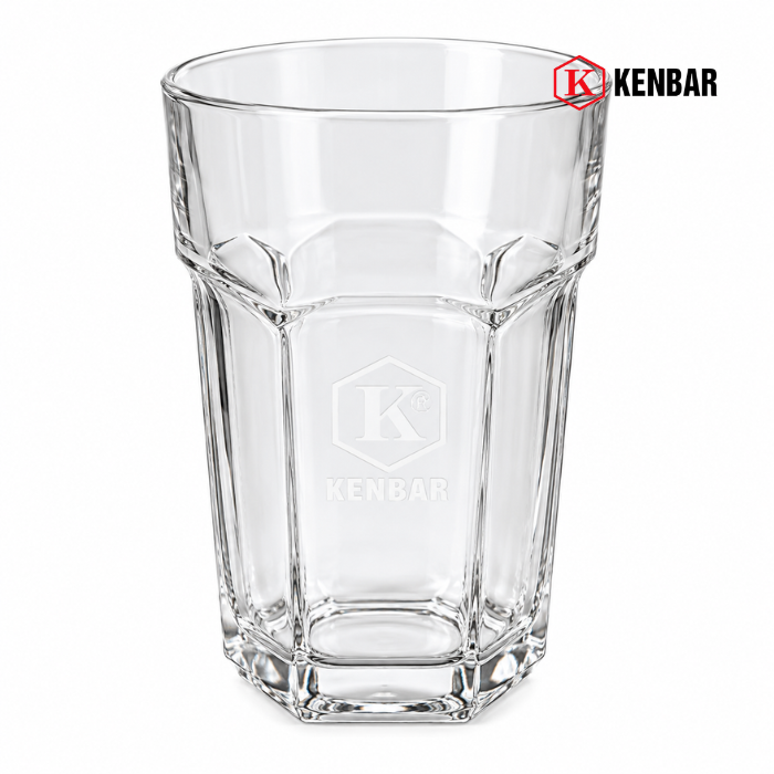 Ly Thủy Tinh Khổng Lồ Khắc Logo Kenbar
