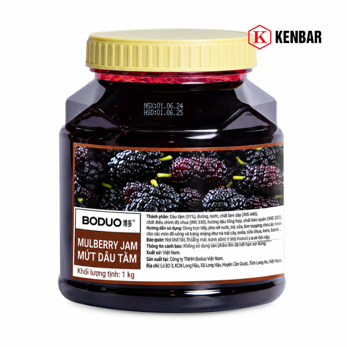 Mứt Dâu Tằm Bodou 900GR