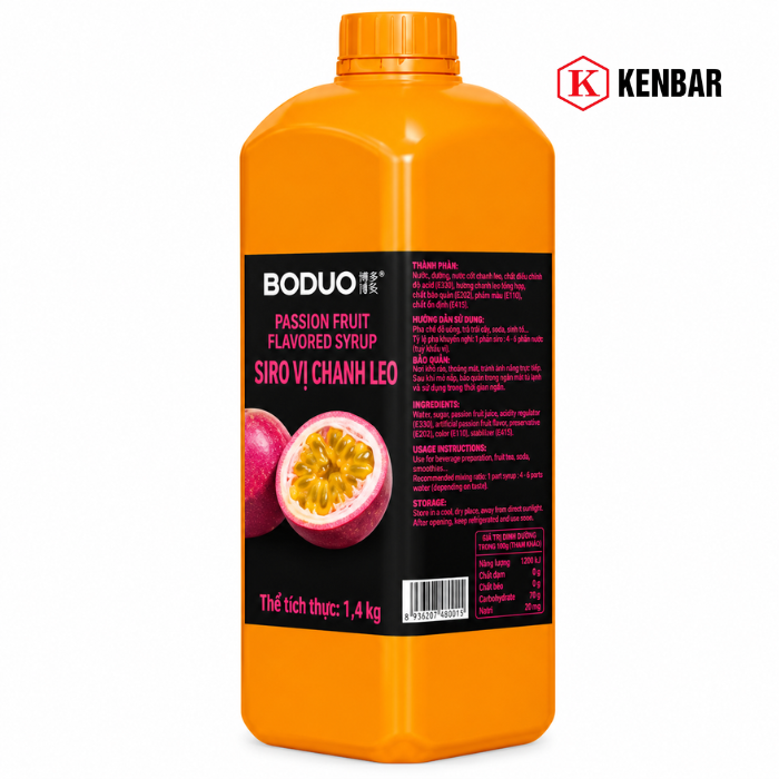 Si Rô Vị Chanh Leo Hiệu Boduo