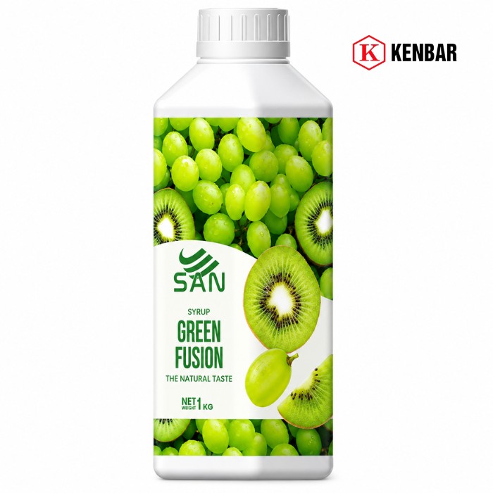 Syrup Kiwi Nho Xanh - SAN GREEN FUSION